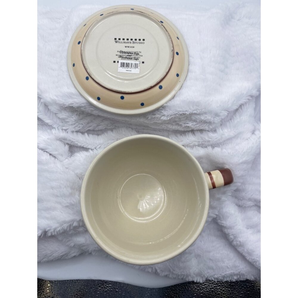Williraye Studio Flying Angel Large Cocoa Mug WW2438 Unique and Rare - Picture 10 of 10